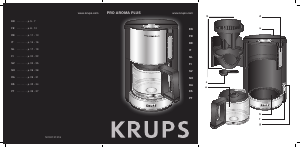 Manual Krups KM321010 ProAroma Plus Coffee Machine