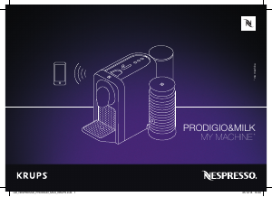 Εγχειρίδιο Krups XN411T10 Nespresso Prodigio&Milk Μηχανή εσπρέσο