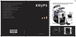 Mode d’emploi Krups EA860E10 Machine à expresso