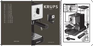 Handleiding Krups XP344010 Espresso-apparaat