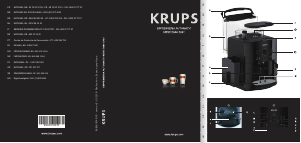 Bedienungsanleitung Krups EA811K10 Espressomaschine