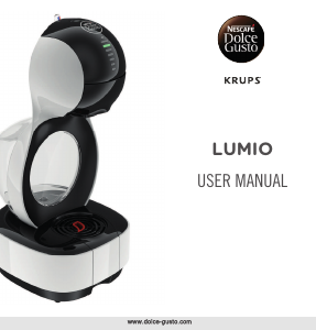 Handleiding Krups KP130540 Nescafe Dolce Gusto Lumio Espresso-apparaat