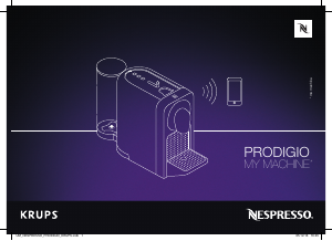 Használati útmutató Krups XN410T10 Nespresso Prodigio Presszógép