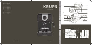 Mode d’emploi Krups XP320810 Machine à expresso