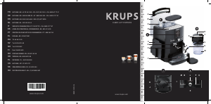 Bedienungsanleitung Krups EA829G10 Espressomaschine