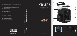 Mode d’emploi Krups EA810B70 Machine à expresso