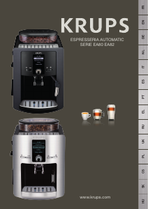 Manuale Krups EA826E30 Macchina per espresso