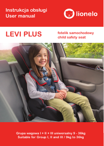 Manual Lionelo Levi Plus Car Seat