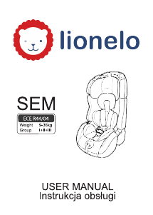 Manual Lionelo Sem Car Seat