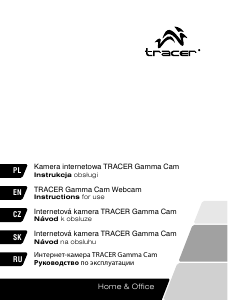 Manuál Tracer Gamma Webová kamera