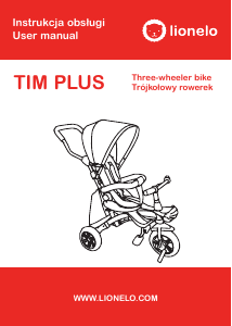 Handleiding Lionelo Tim Plus Kinderwagen