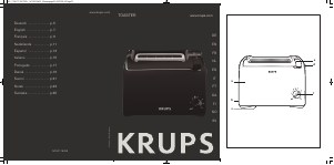 Manual de uso Krups KH151810 ProAroma Tostador