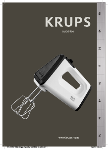 Manual Krups GN502131 3Mix 5500 Hand Mixer