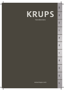 Manual Krups HZ200110 Perfext Mix 5000 Varinha mágica