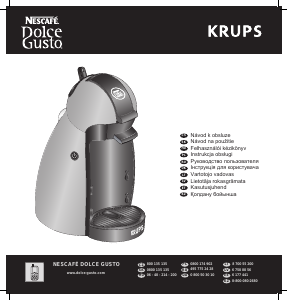 Vadovas Krups KP100631 Nescafe Dolce Gusto Espresso kavos aparatas