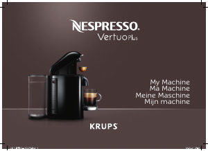 Handleiding Krups XN900T10 Nespresso Vertuo Plus Espresso-apparaat