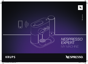 Εγχειρίδιο Krups XN600810 Nespresso Expert Μηχανή εσπρέσο