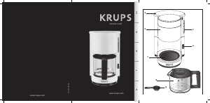 Mode d’emploi Krups F1830110 AromaCafe 5 Cafetière