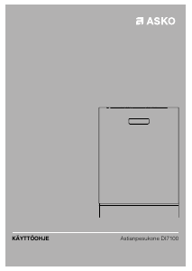 Käyttöohje Asko DI7100W Astianpesukone