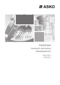 Käyttöohje Asko RF31831I Jääkaappipakastin