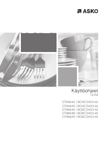 Käyttöohje Asko OT8664S Uuni