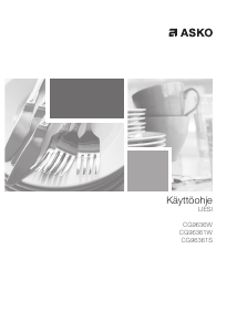 Käyttöohje Asko CG96361W Liesi