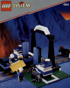 Bruksanvisning Lego set 4553 Trains Tågtvätt