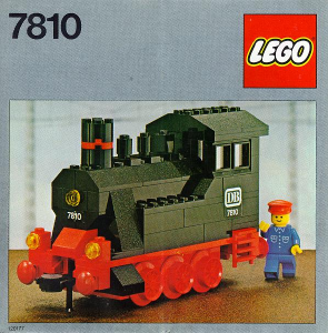 Manual Lego set 7810 Trains Steam engine