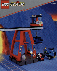 Handleiding Lego set 4557 Trains Vrachtoverslag