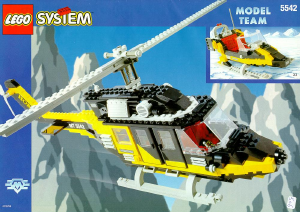 Handleiding Lego set 5542 Model Team Black thunder