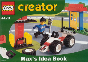 Bruksanvisning Lego set 4173 Creator Maxs depåstopp