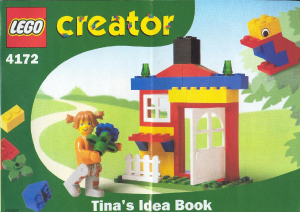 Bruksanvisning Lego set 4172 Creator Tinas Hus