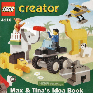 Handleiding Lego set 4116 Creator Dierenavonturen