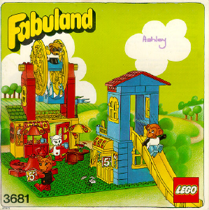 Manual Lego set 3681 Fabuland Amusement park