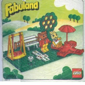 Manuale Lego set 3659 Fabuland Terreno di gioco