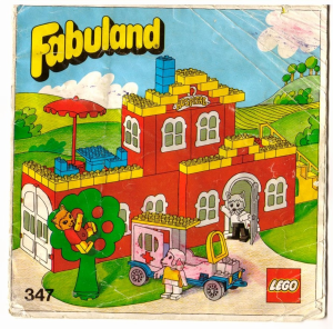 Használati útmutató Lego set 347 Fabuland Kórház