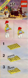 Handleiding Lego set 6235 Pirates Begraven schatten
