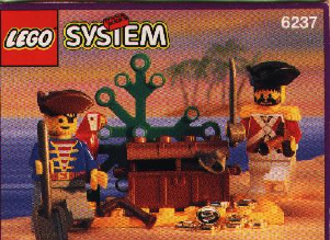Handleiding Lego set 6237 Pirates Buit