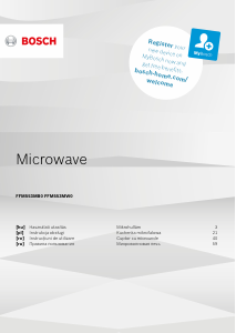 Instrukcja Bosch FFM553MW0 Kuchenka mikrofalowa