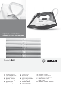 Manual Bosch TDA302801P Fier de călcat
