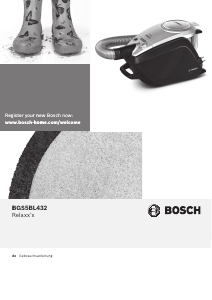 Bedienungsanleitung Bosch BGS5BL432 Staubsauger