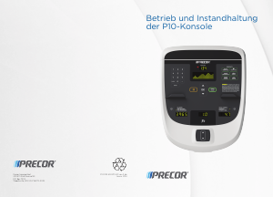 Bedienungsanleitung Precor EFX 815 Crosstrainer