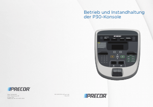 Bedienungsanleitung Precor EFX 835 Crosstrainer