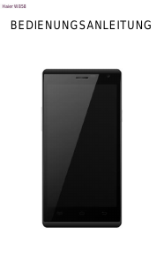 Bedienungsanleitung Haier W858 Handy