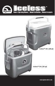 Mode d’emploi Igloo Iceless 26 Glacière