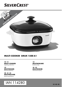 Manual SilverCrest SMUK 1500 A1 Multi Cooker