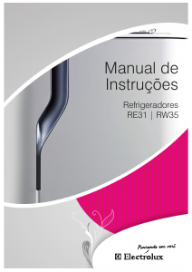 Manual Electrolux RE31 Frigorífico