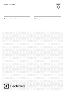 Manuale Electrolux RWF1485BR Lavatrice