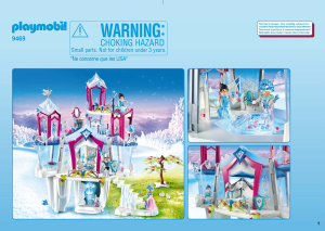 Handleiding Playmobil set 9469 Fairy Tales Kristallen paleis