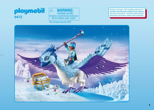 Manual Playmobil set 9472 Fairy Tales Fénix